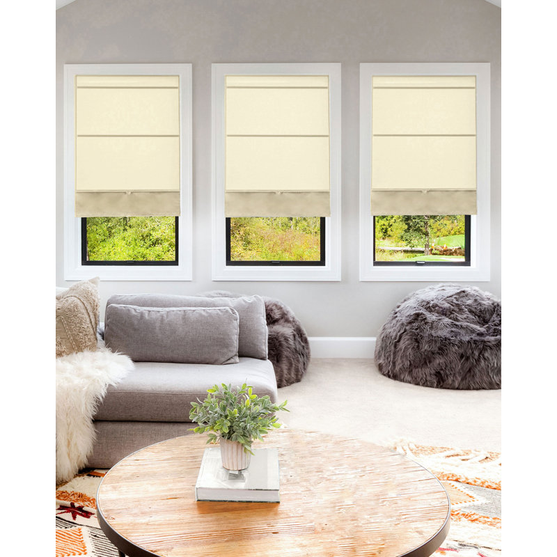 Latitude Run® Cordless Roman Shade & Reviews Wayfair